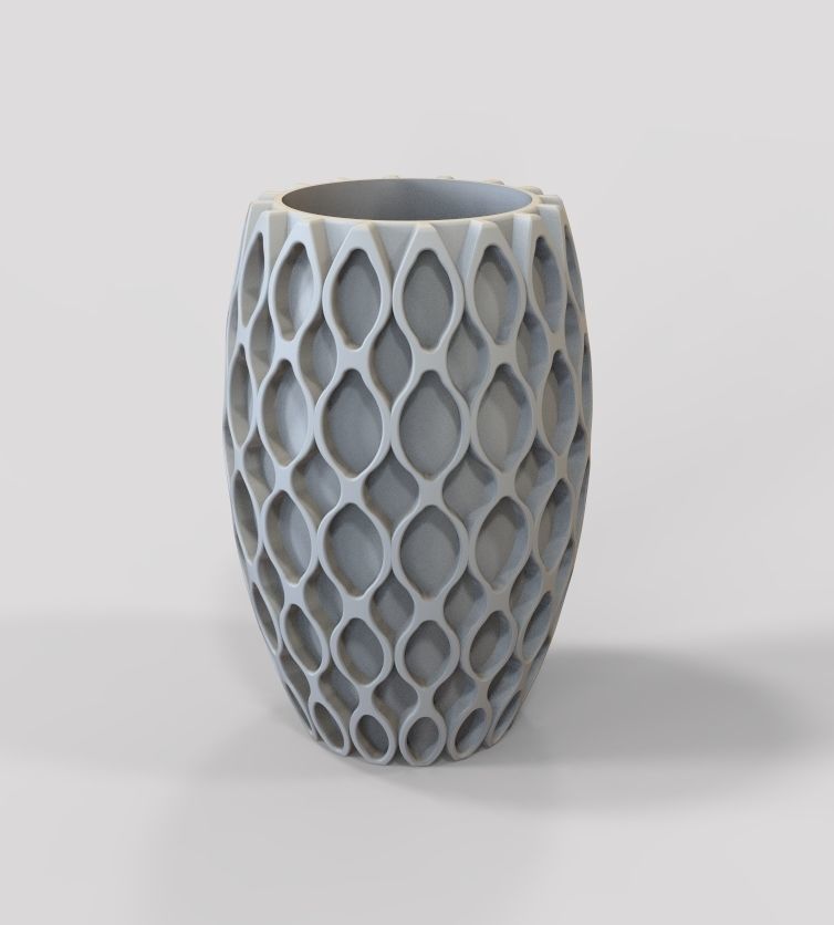 Flower Vase-13 3D print model_11
