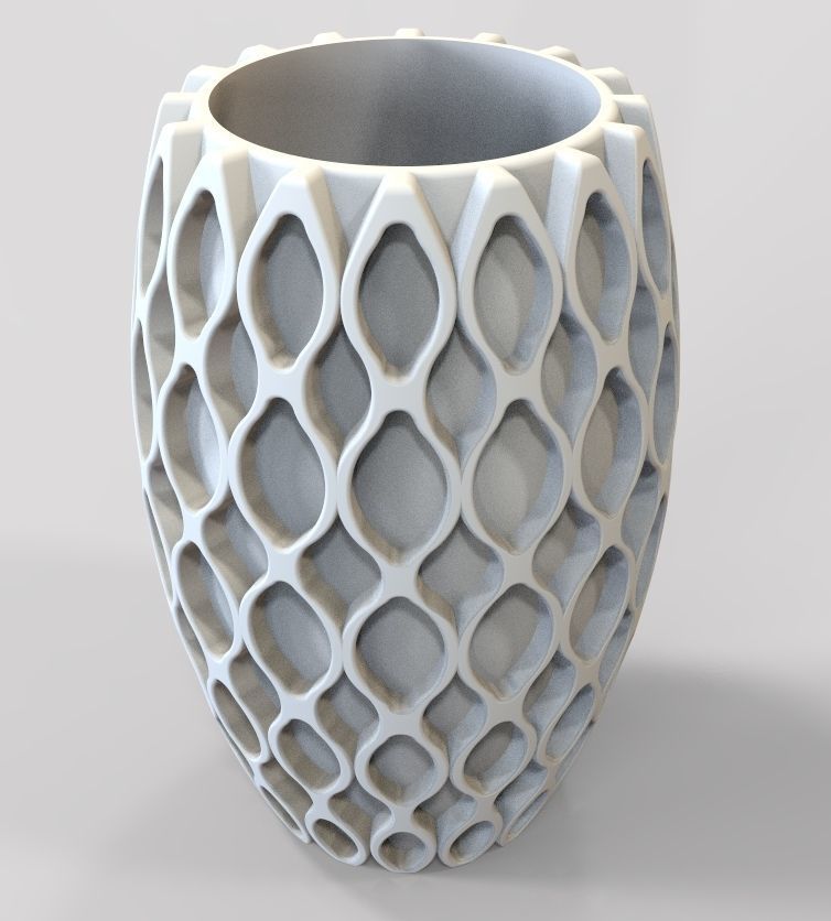 Flower Vase-13 3D print model_68