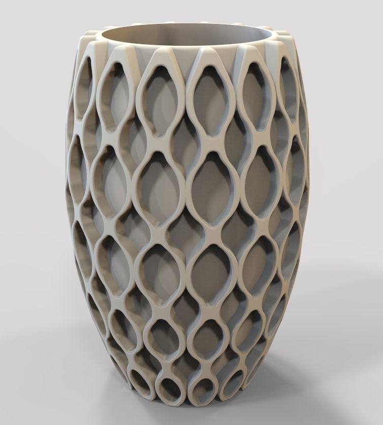 Flower Vase-13 3D print model_18