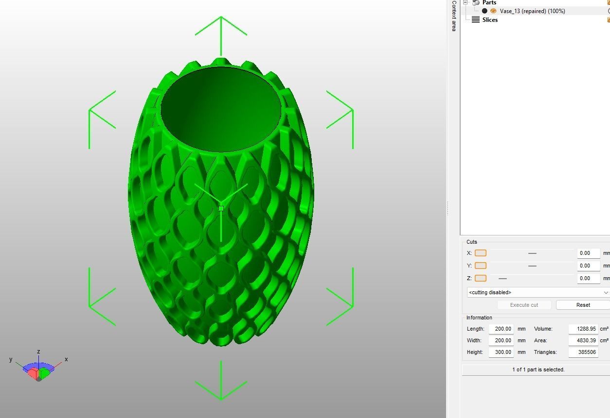 Flower Vase-13 3D print model_2