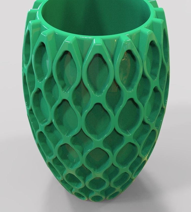 Flower Vase-13 3D print model_34