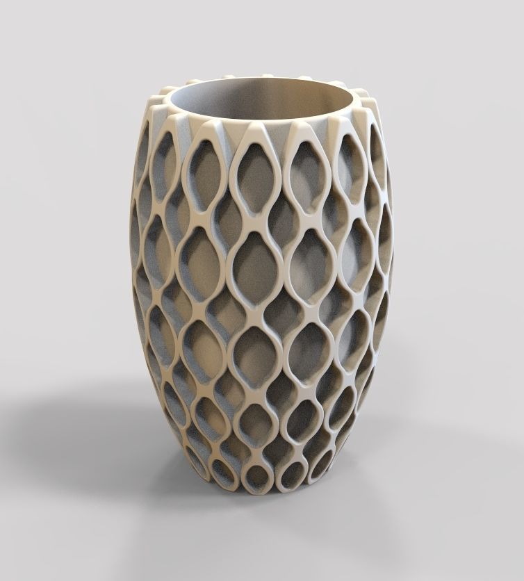 Flower Vase-13 3D print model_61