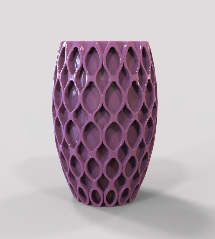 Flower Vase-13 3D print model_22