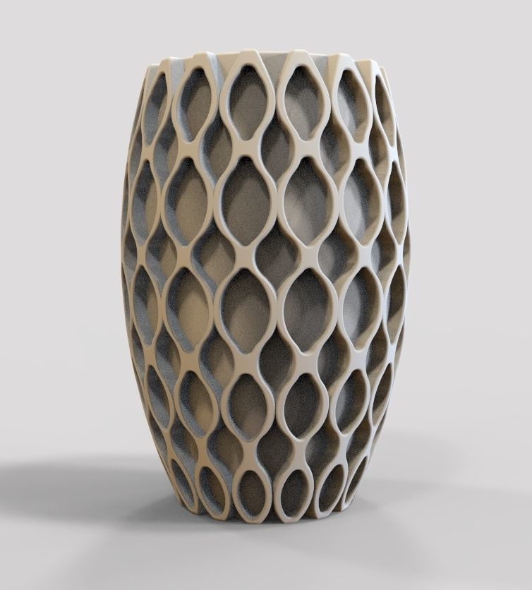 Flower Vase-13 3D print model_56