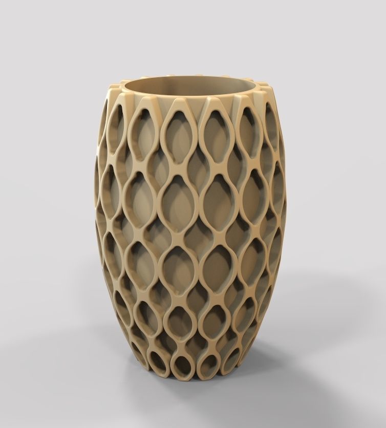 Flower Vase-13 3D print model_19