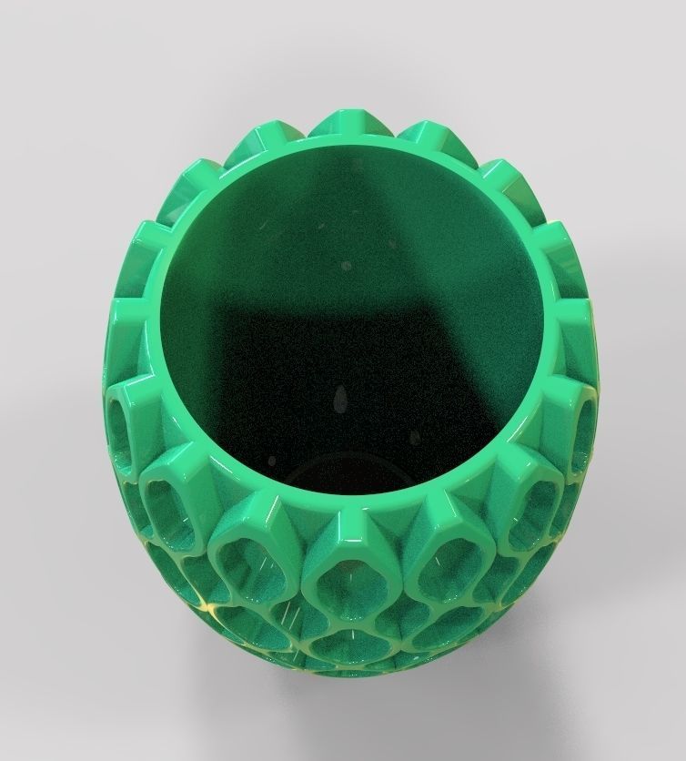 Flower Vase-13 3D print model_36