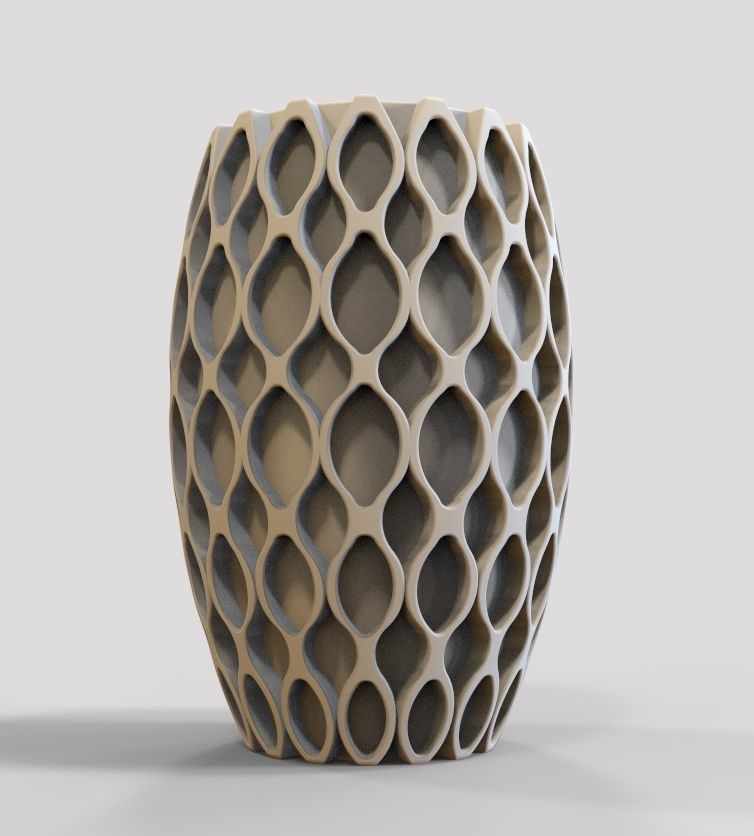 Flower Vase-13 3D print model_62