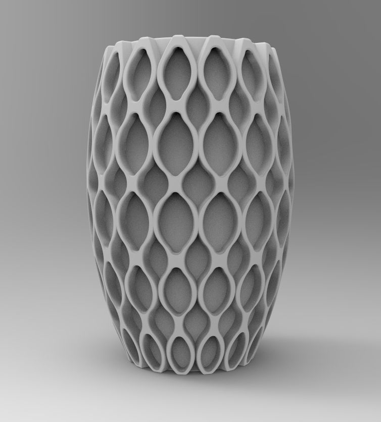 Flower Vase-13 3D print model_57