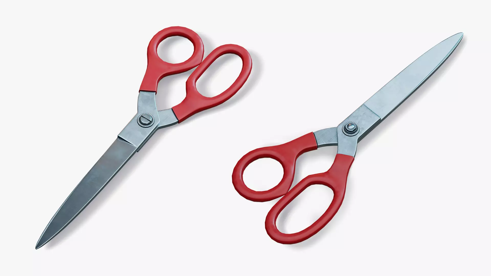 Scissors Low-poly 3D model
