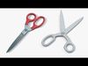 Scissors Low-poly 3D model_1