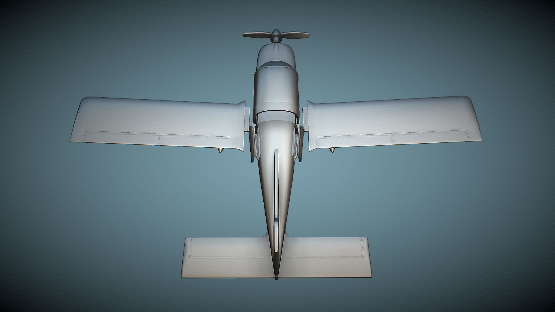 Grumman AA-5B Tiger - 3D Printable Model 3D print model_3
