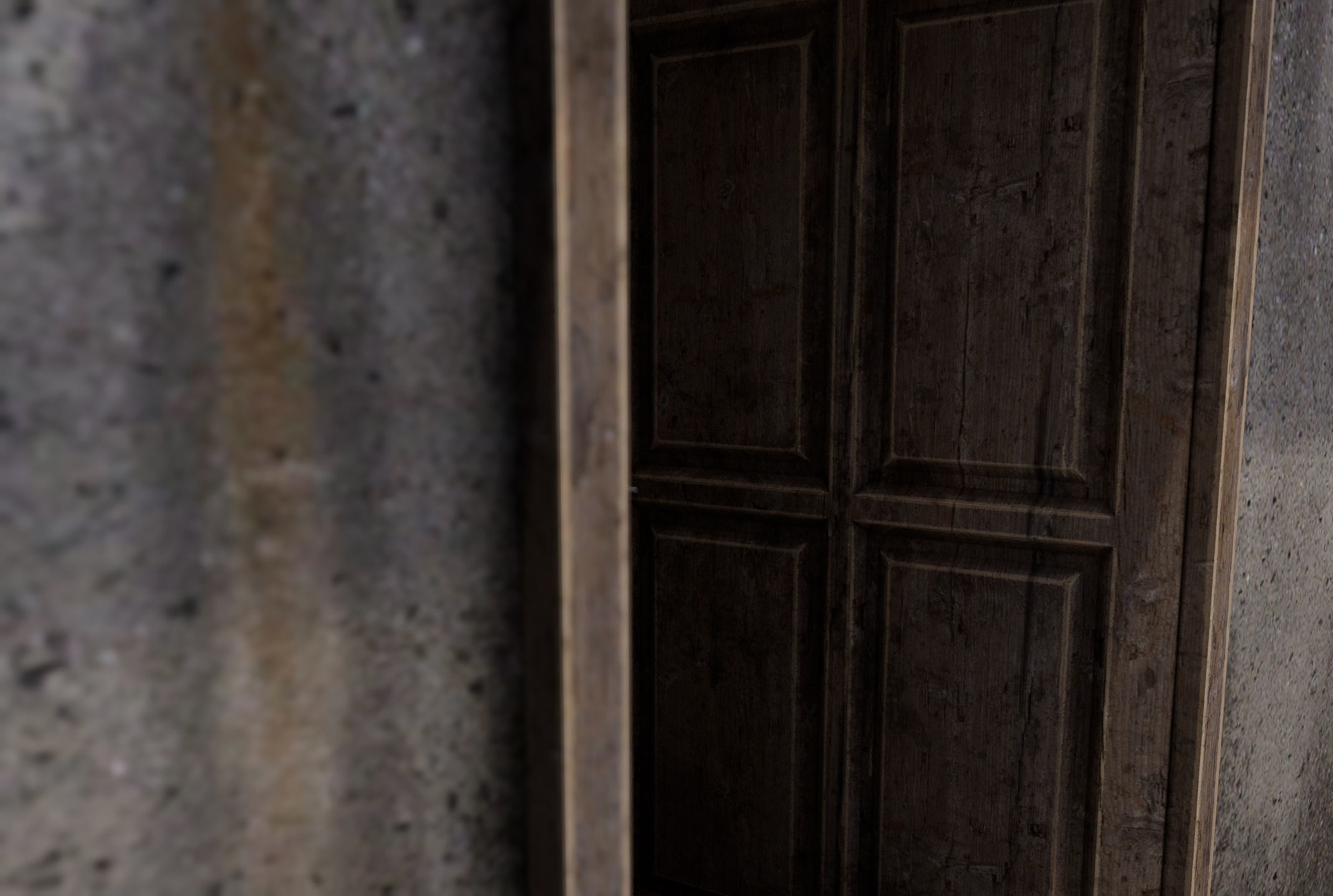 Old Building game ready  Low-poly 3D model_13