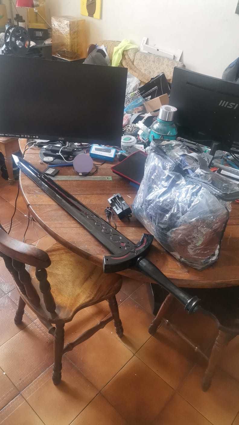 Sword of SABER ALTER BLADE  cosplay  3D print model_1