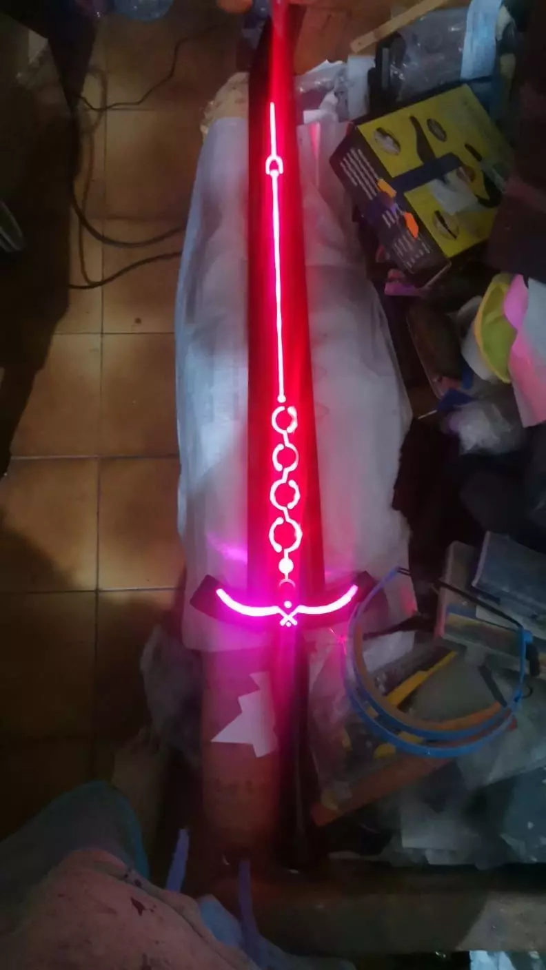 Sword of SABER ALTER BLADE  cosplay  3D print model_0