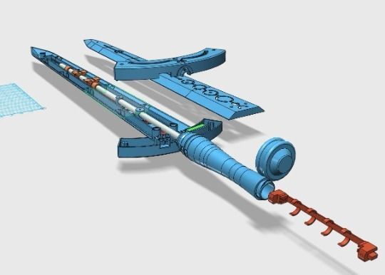Sword of SABER ALTER BLADE  cosplay  3D print model_4