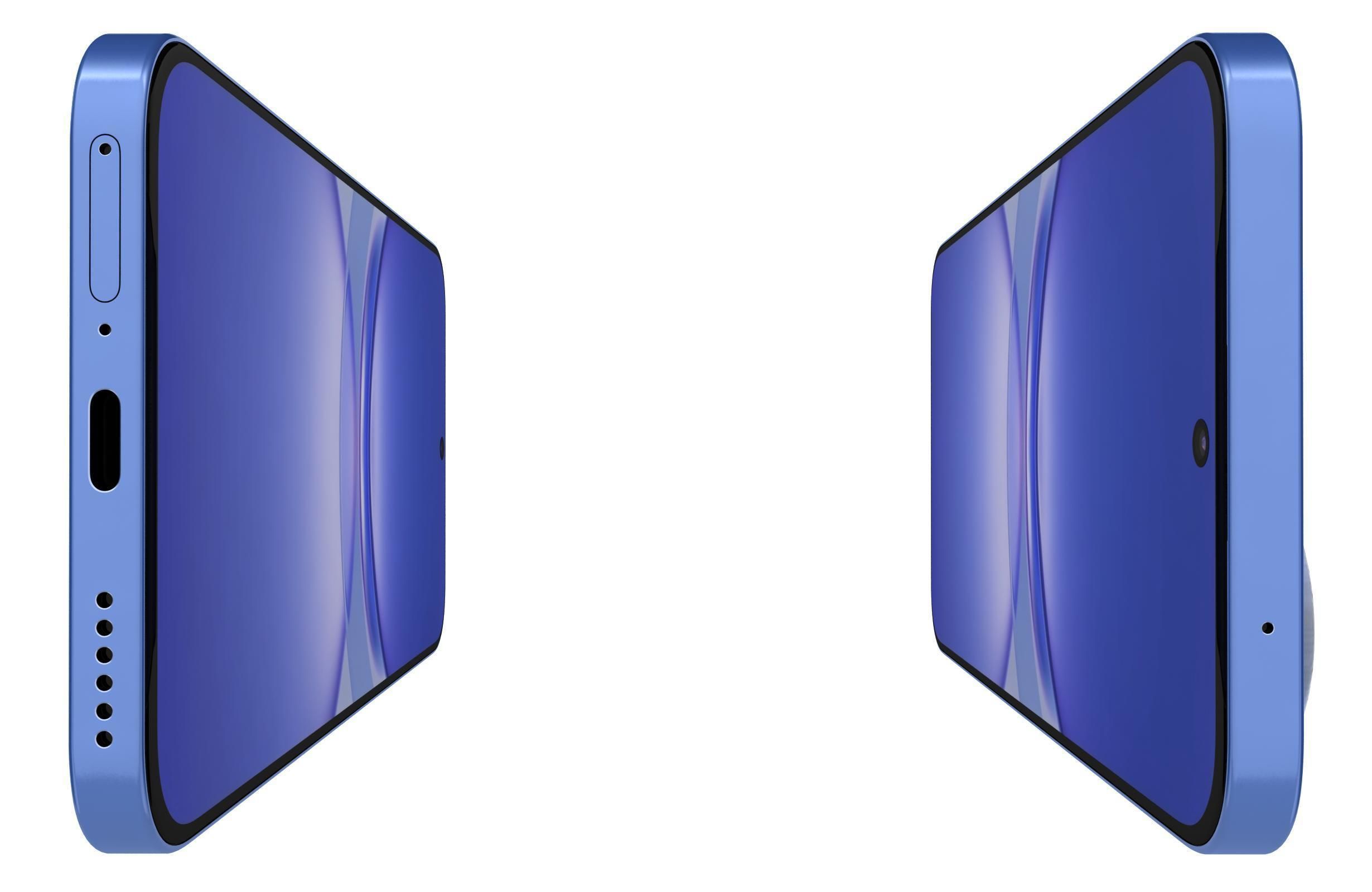 Huawei Nova 12 Blue 3D model_13