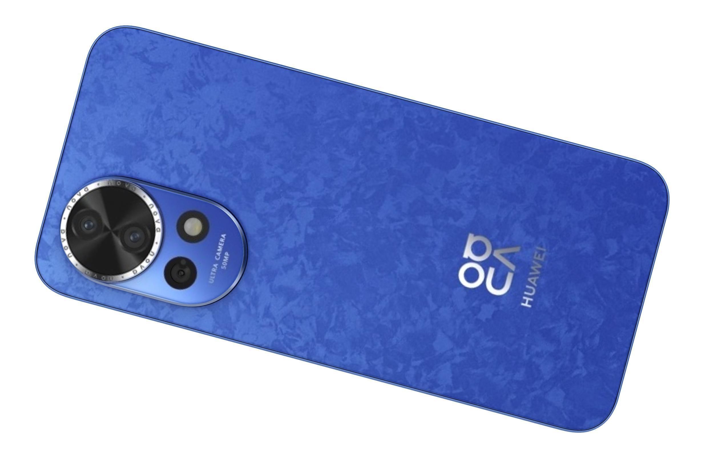 Huawei Nova 12 Blue 3D model_14