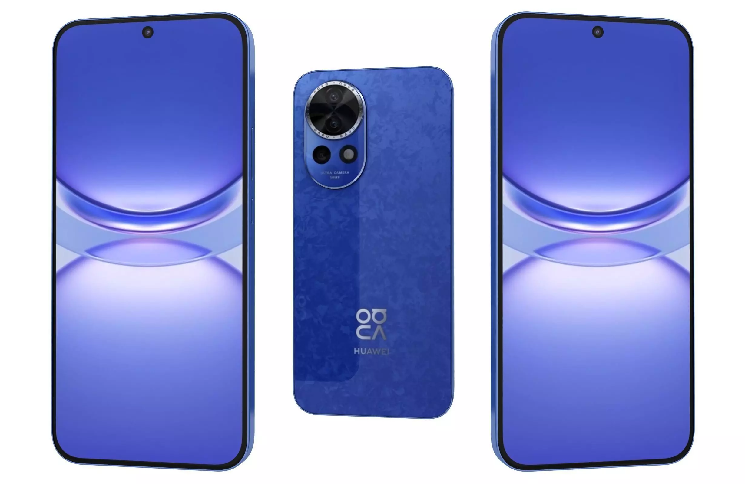 Huawei Nova 12 Blue 3D model_0