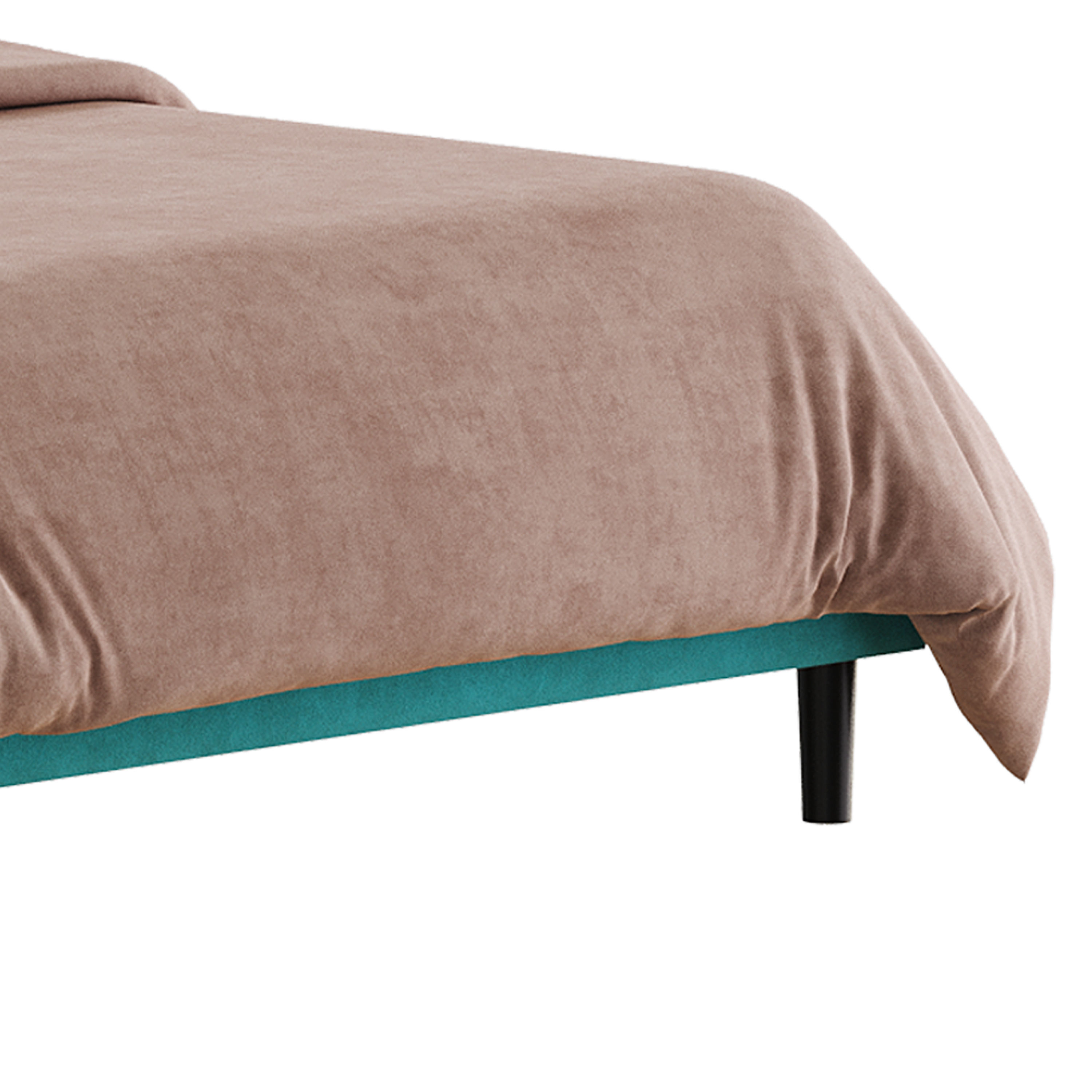 Amolife Upholstered Bed 3D model_13
