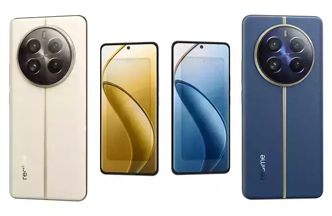 Realme 12 Pro 5G Blue And Gold