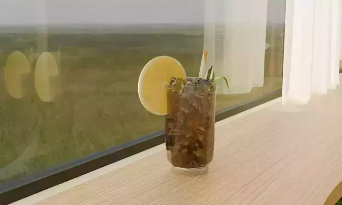 Bubble Tea Drink 3D model