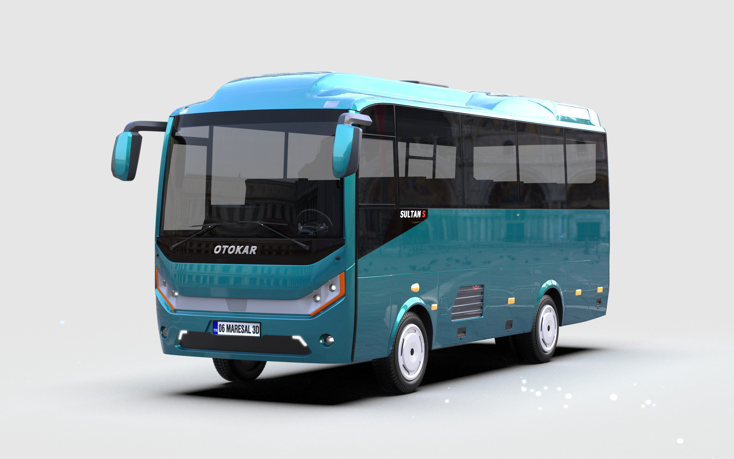 OTOKAR SULTAN BUS Maresal3d 3D model_13