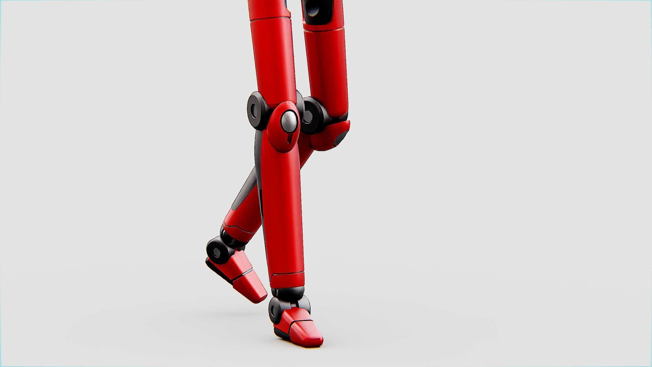 BATTLE DROID X-4000 Rigged for Unreal Engine - Unity - MIXAMO  3D model_23