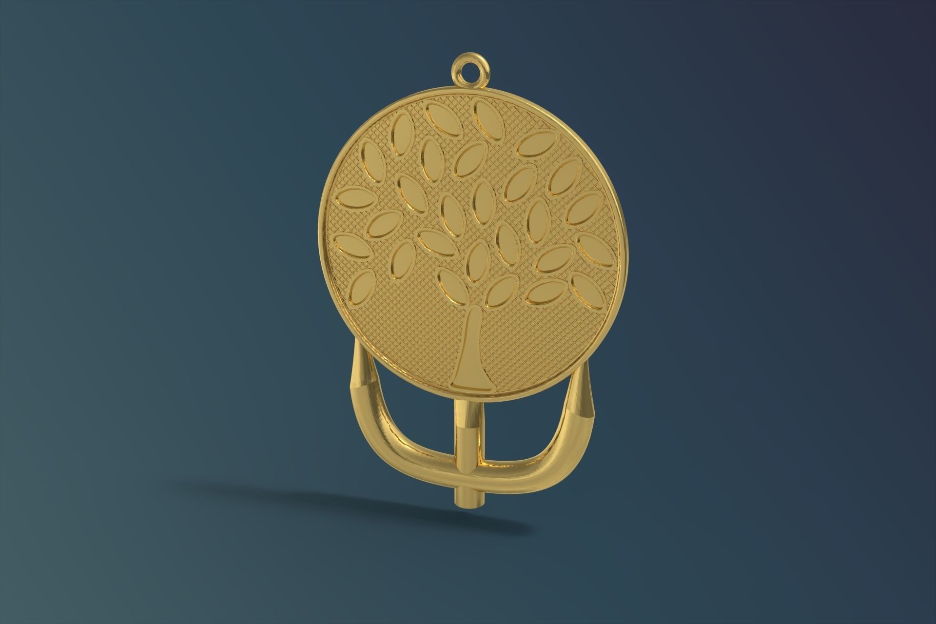 Pendant  The tree of Life 3D print model_1