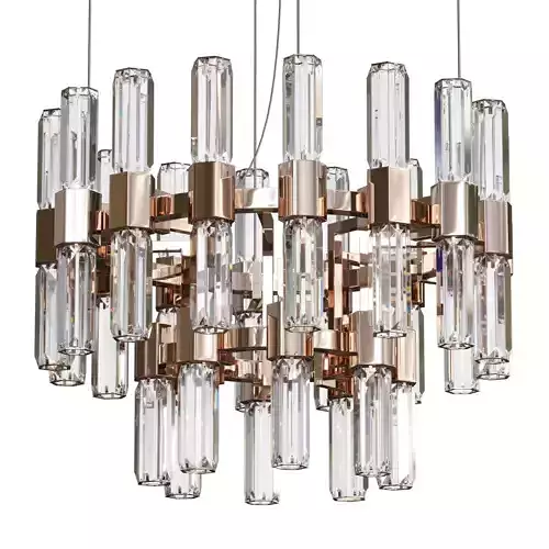 Chandelier Chaos 08 Suspension Lamp by Patrizia Garganti