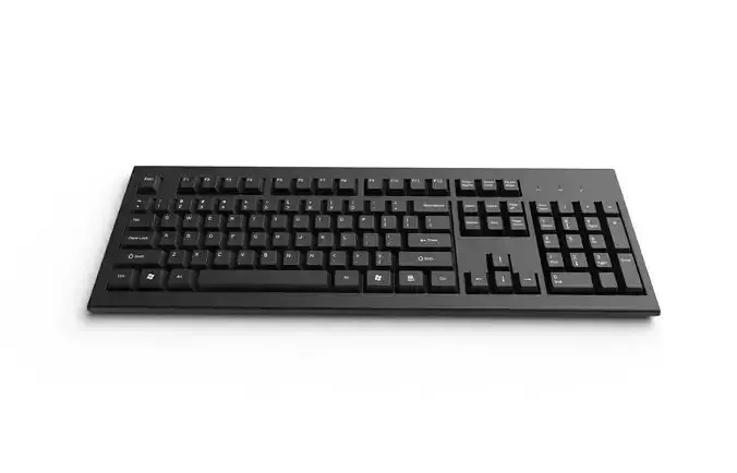 Pc Keyboard M01 Low-poly 3D model