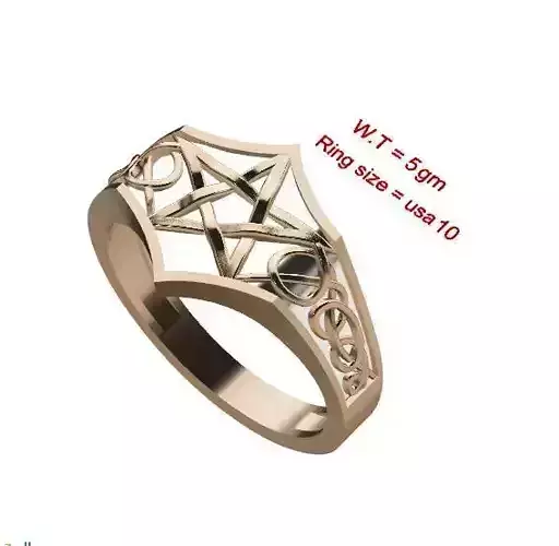 Celestial Star Ring