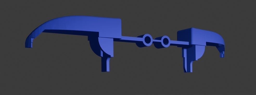 Xbox Controller Bumper 3D print model_4