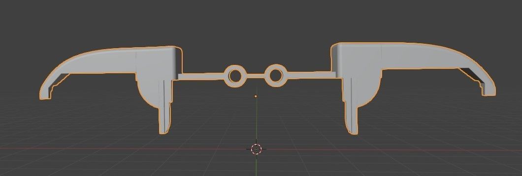 Xbox Controller Bumper 3D print model_5