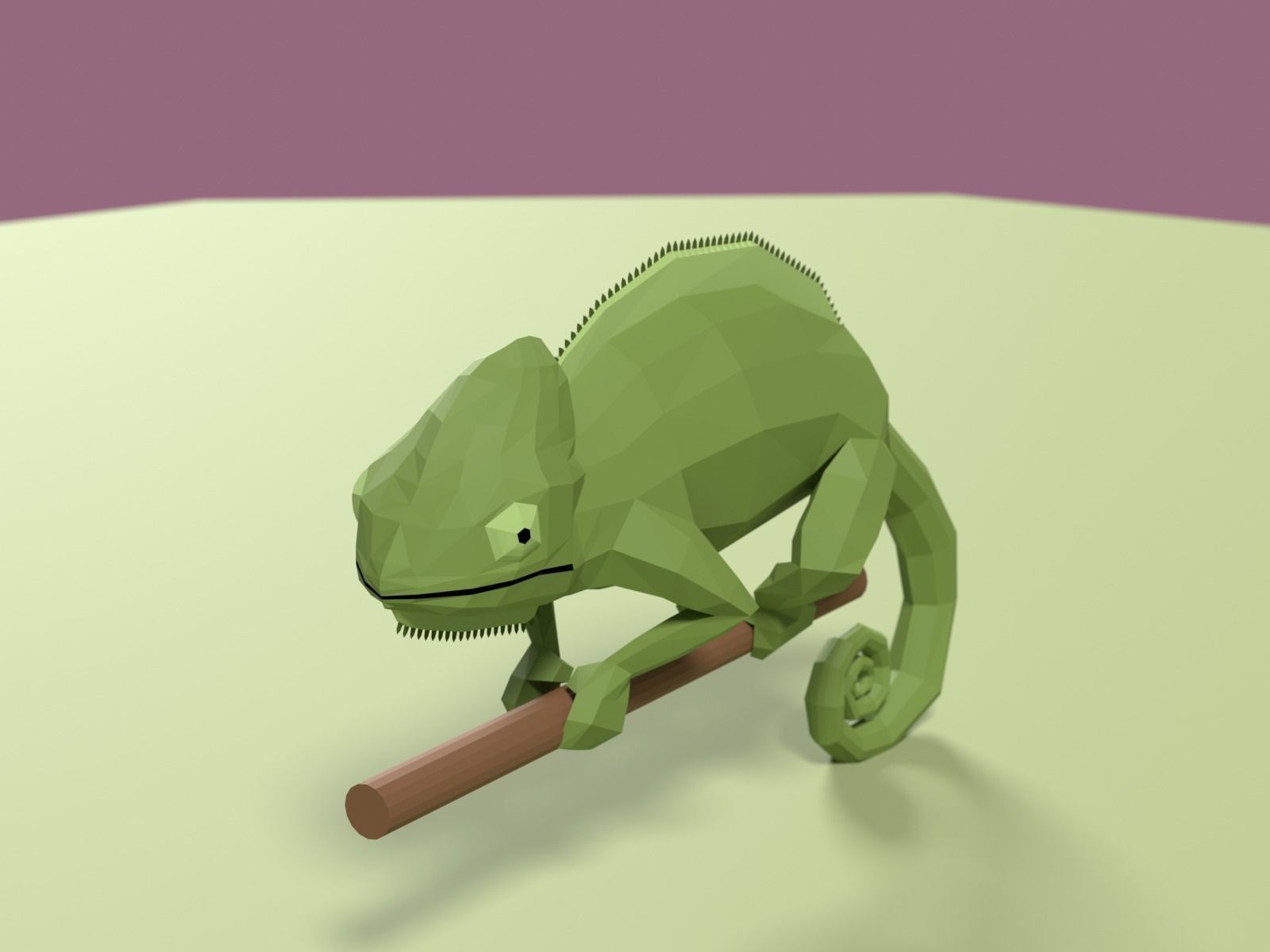 Stylized Pet animals pack Low-poly 3D model_7