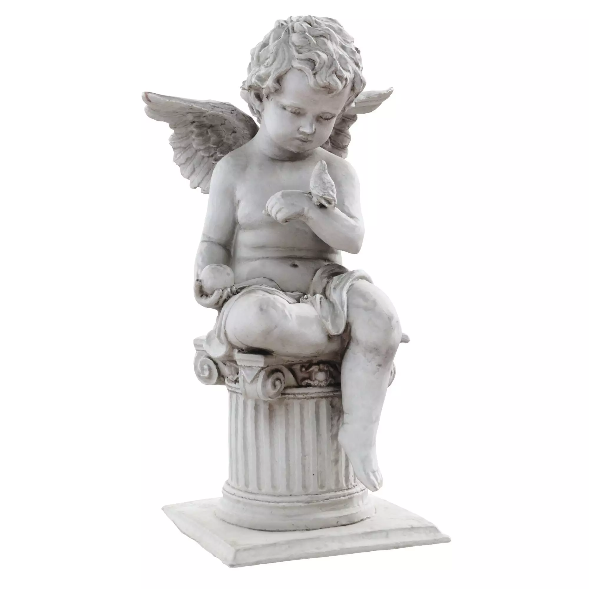 Baby Angel Sculpture 3D model_0