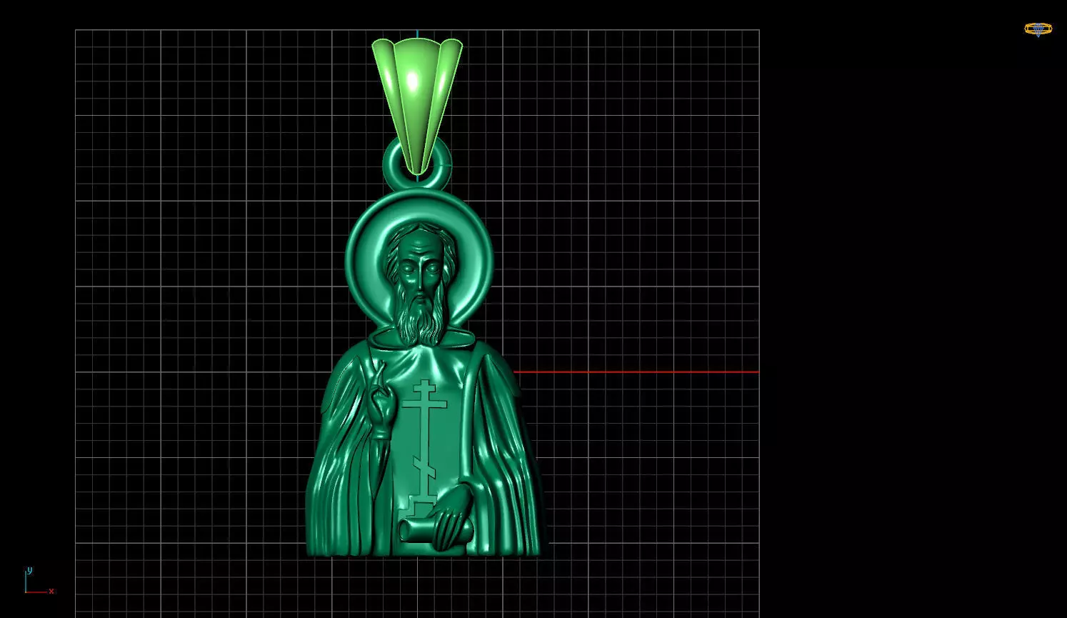 pendants Peter 3D print model