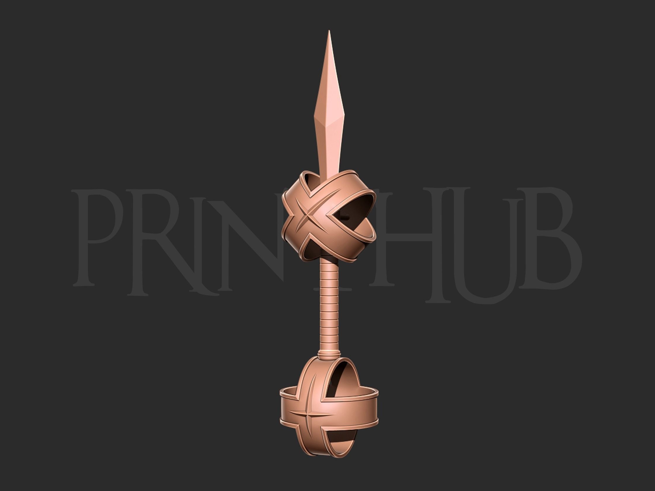 Sukuna Cursed Tool Weapon - Jujutsu Kaisen 3D print model_5