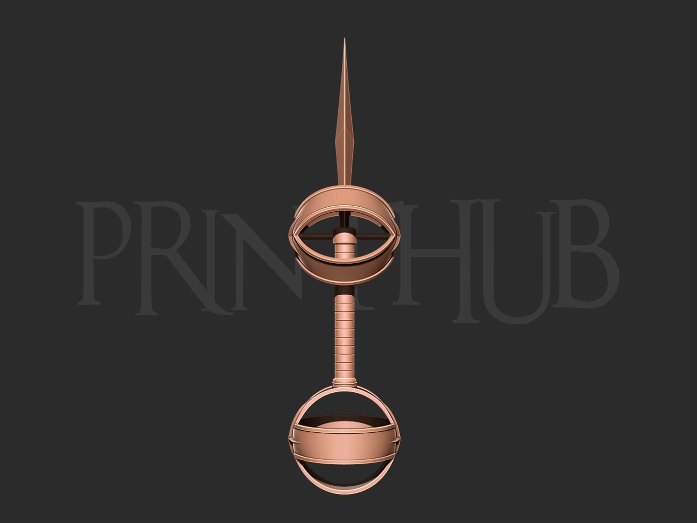 Sukuna Cursed Tool Weapon - Jujutsu Kaisen 3D print model_6