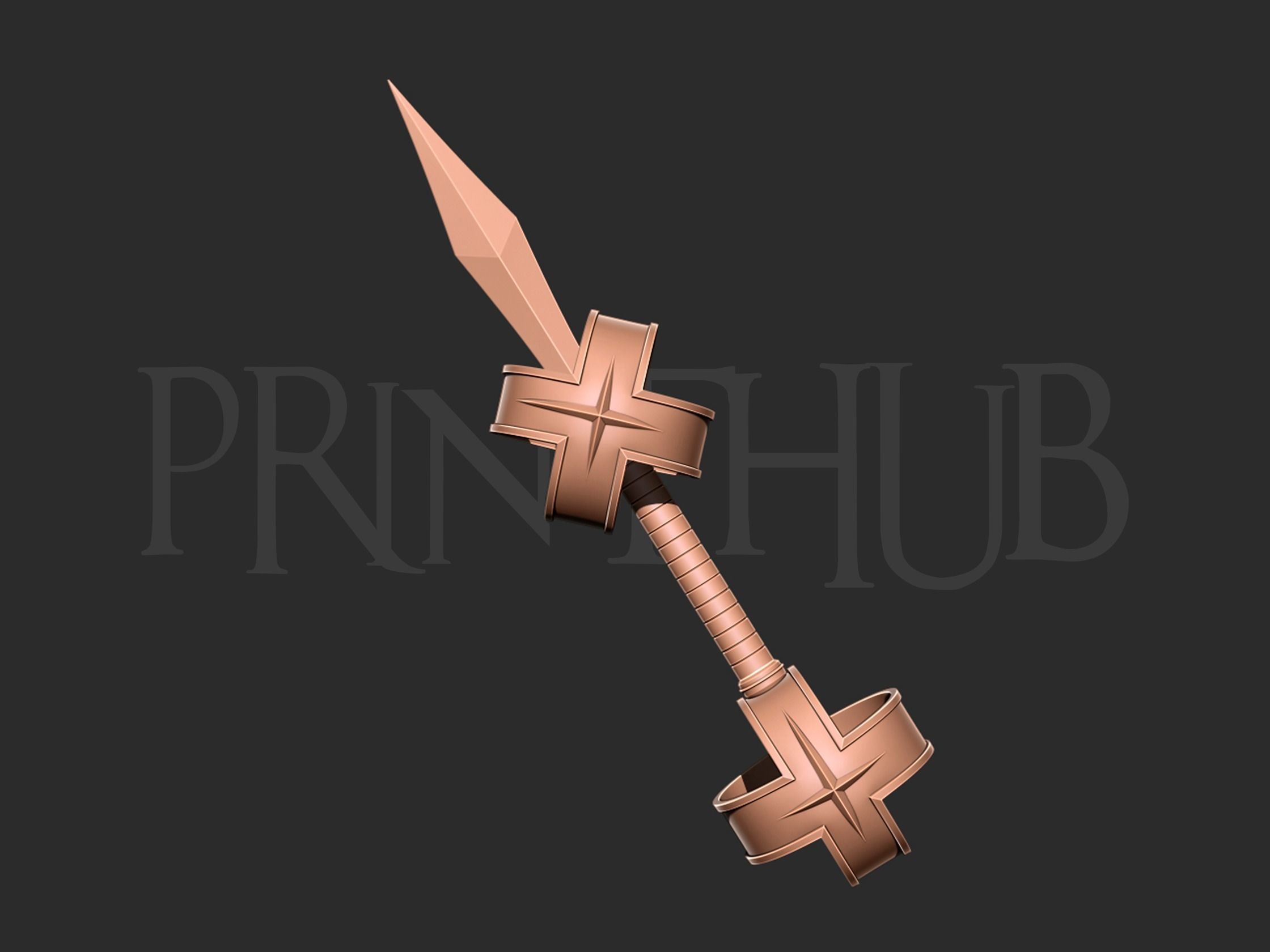 Sukuna Cursed Tool Weapon - Jujutsu Kaisen 3D print model_2