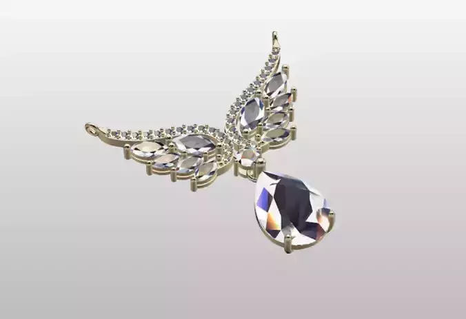 Angel Wing Pendant
