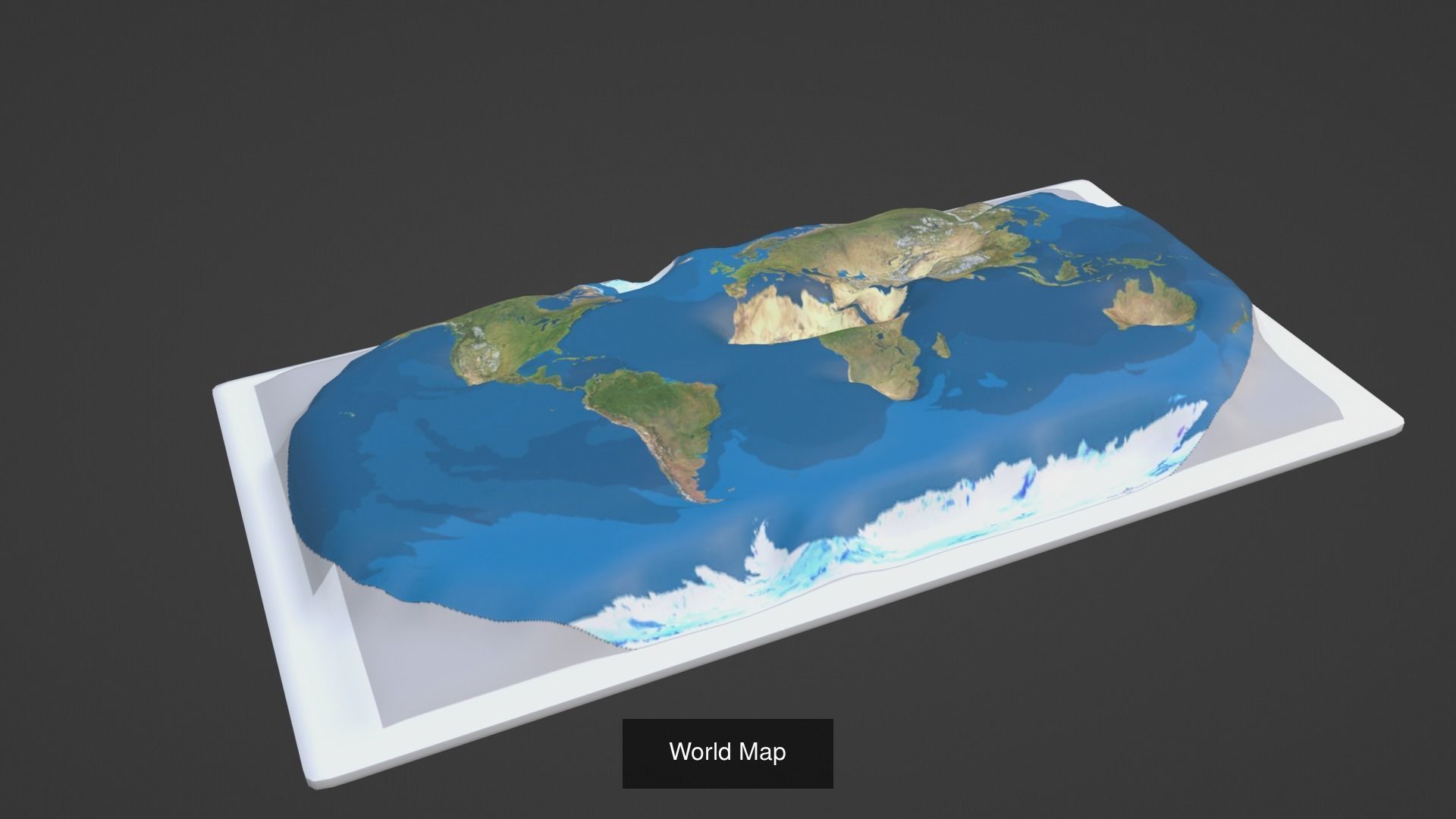 World Map Pack 47 Printing Model 3D Model Collection_32