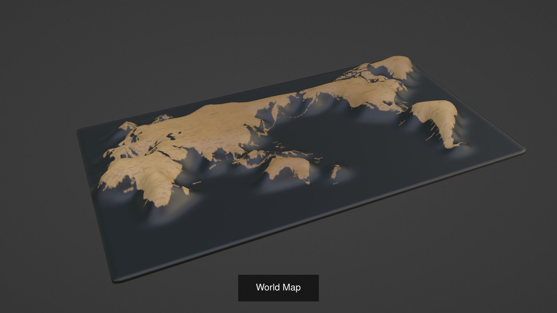 World Map Pack 47 Printing Model 3D Model Collection_24