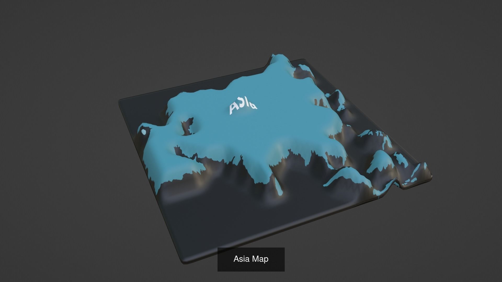 World Map Pack 47 Printing Model 3D Model Collection_17