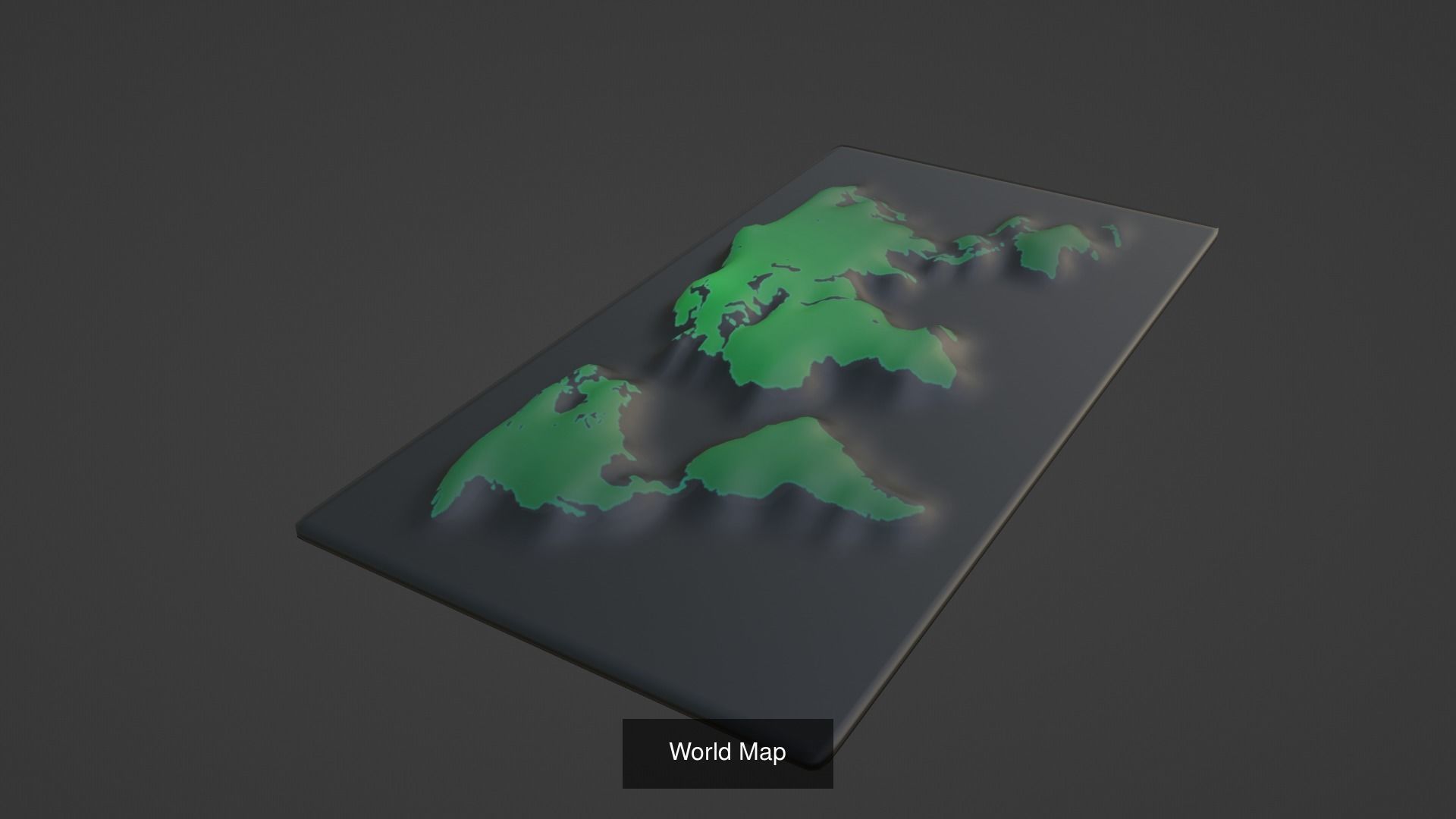 World Map Pack 47 Printing Model 3D Model Collection_11