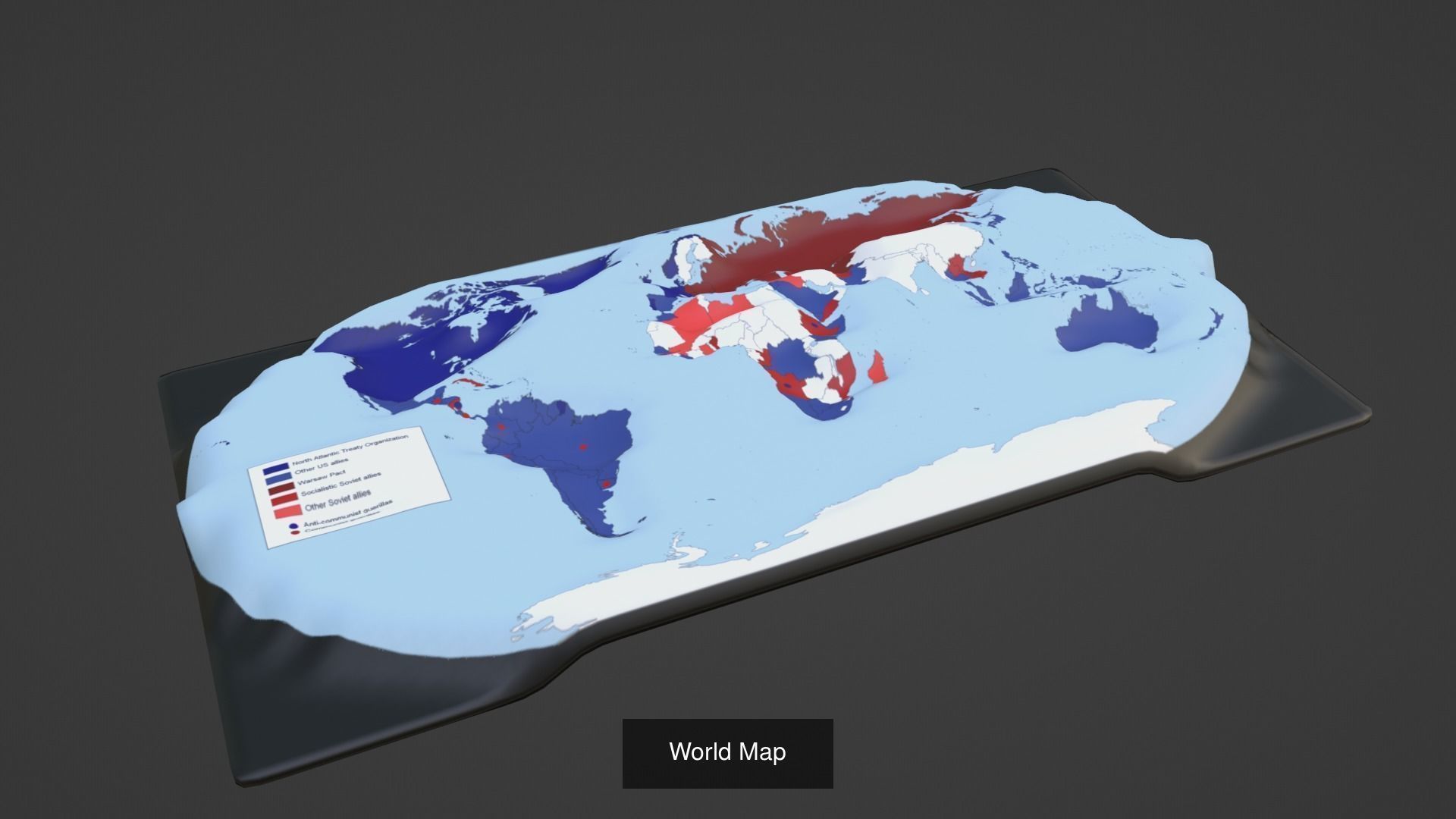 World Map Pack 47 Printing Model 3D Model Collection_44