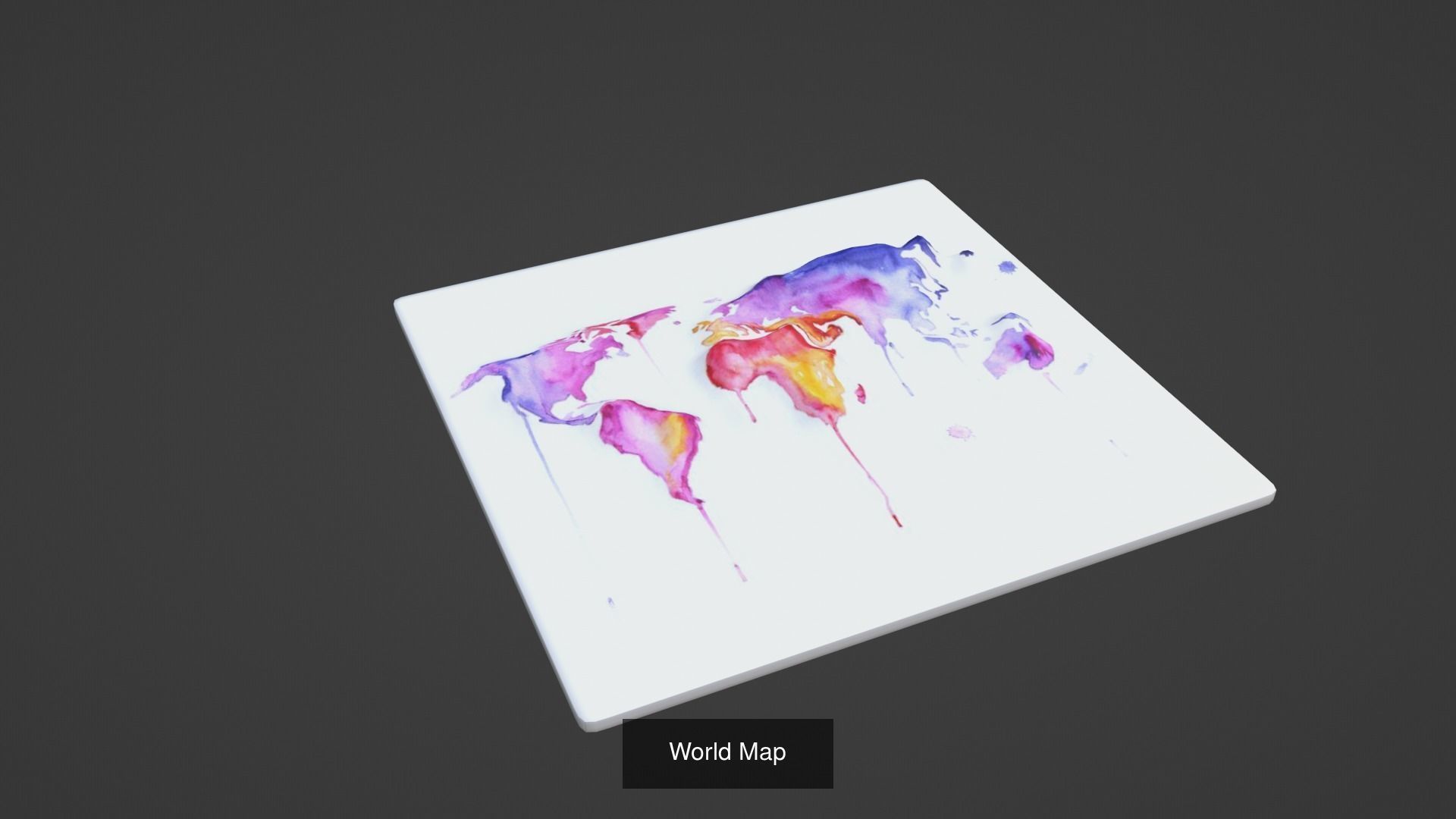 World Map Pack 47 Printing Model 3D Model Collection_45