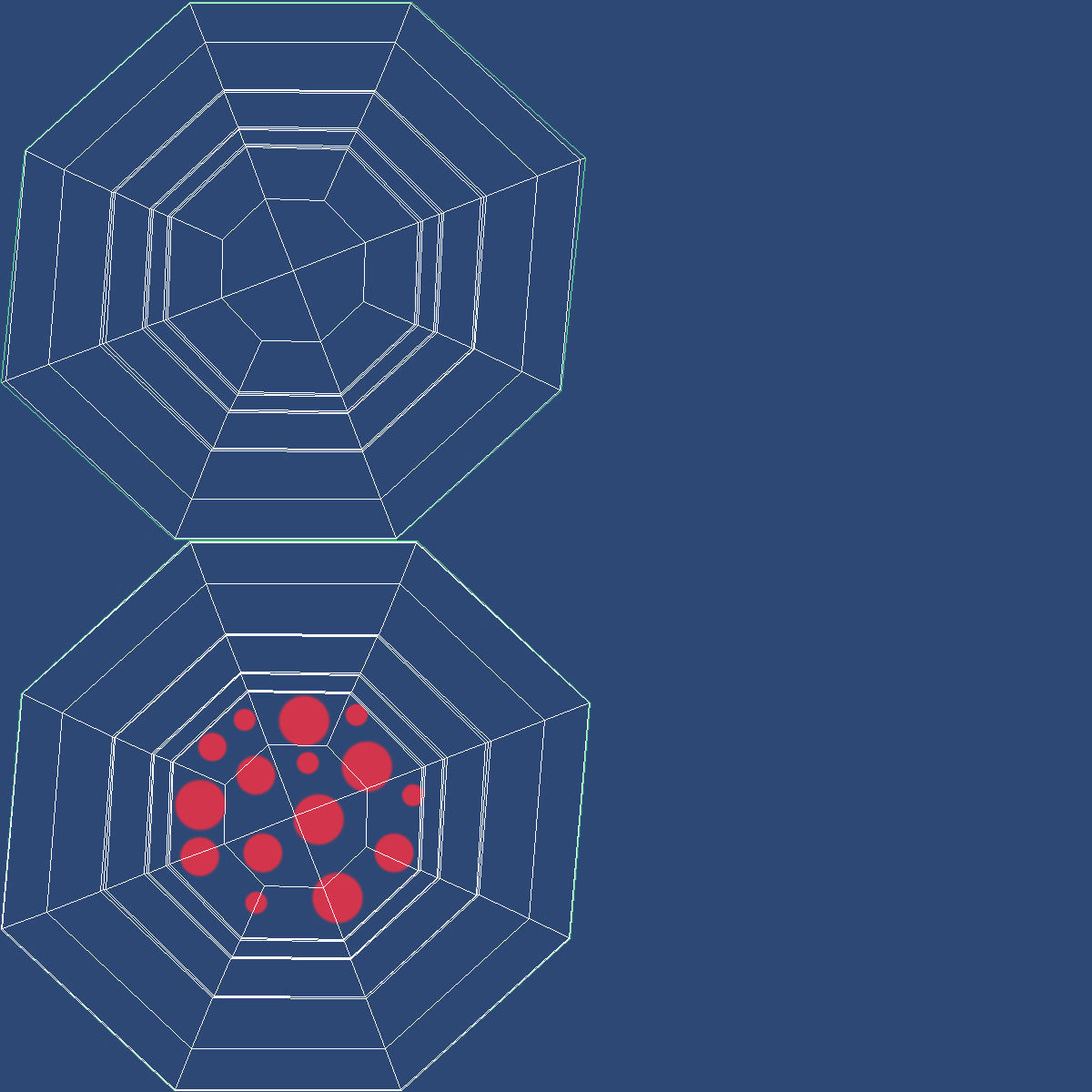 Frisbee Dots Low-poly 3D model_21