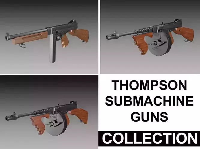 Thompson Submachine Gun - Collection