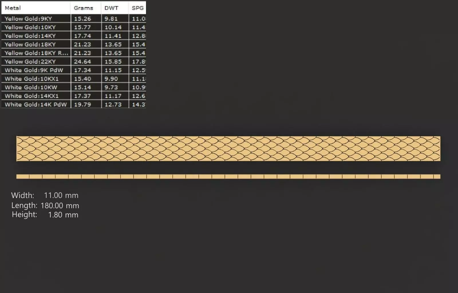 Turkish chain 45 3D print model_0