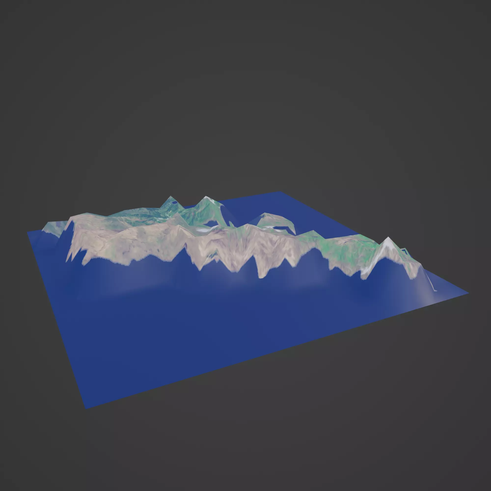 armenia map 3D print model_0